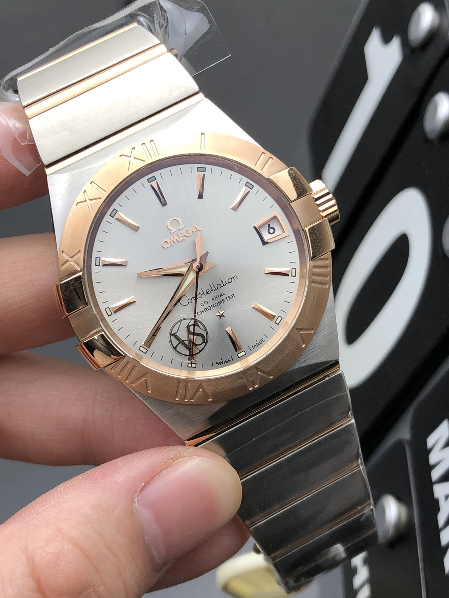 CBD Factory Omega Constellation Co-Axial 38mm Two-Tone Silver Dial (123.20.38.21.02.001) 1:1 Super Clone – DD8500 Movement Youthful 322